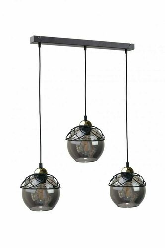 Jelölje be Függőlámpa 3xE27 MERA BLACK/GOLD Keter Lighting