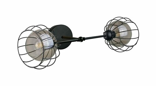 Jelölje be Fali lámpa 2xE27 SOLO BLACK