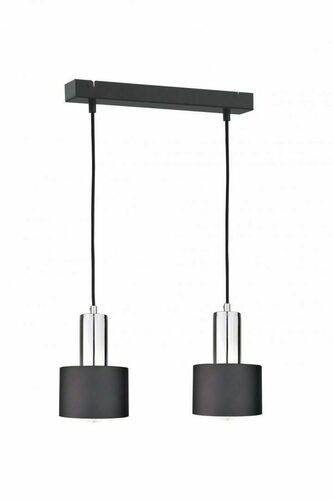 Jelölje be Függesztett lámpa 2xE27 LUCE BLACK SILVER