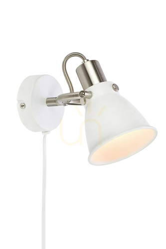 Jelölje be Fali lámpa Markslojd ALTON 107857 fehér fém 1x40W