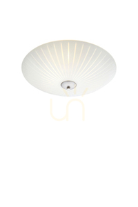 Plafon lámpa Markslojd CUT 107759 3 izzós 43 cm fehér acél üveg small 0