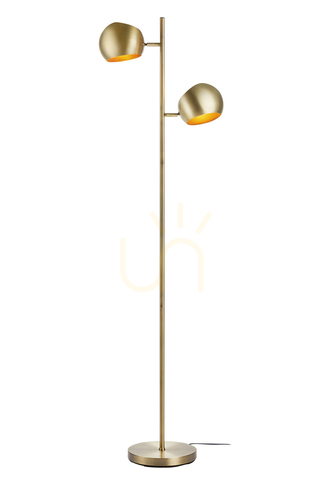 Jelölje be Padlólámpa Markslojd EDGAR 107742 antik fém 2 izzós 145 cm