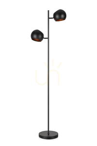 Padlólámpa Markslojd EDGAR 107741 fekete fém 2 égős 145 cm small 0