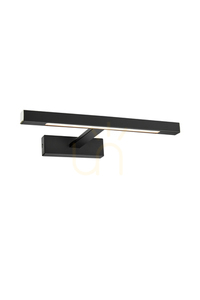 Fali lámpa Markslojd NEPTUNUS 107910 LED 6W fekete IP44 38 cm small 0