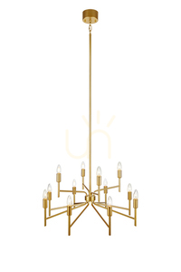Függőlámpa Markslojd Regent 12 ágú arany fém 70 cm 108106 small 0