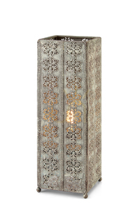 Asztali lámpa Markslojd AGRA 108222 szürke fém 33,5 cm small 0