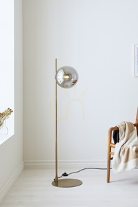 Padlólámpa Markslojd Dione 108274 antik fém füst üveg 134,5 cm small 1