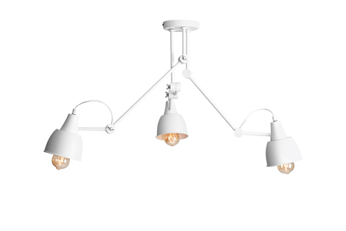 Jelölje be Aldex Plafon Aida 3 Fehér E27 LED Fém 80 cm 814PL_E