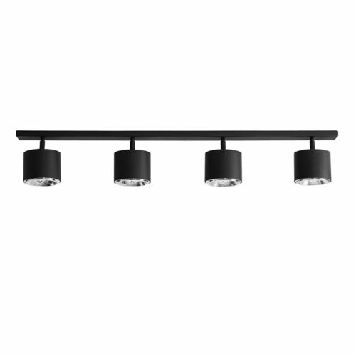 Jelölje be Plafon Aldex Bot 4 fekete GU10 100 cm 4x35W 1047PL_L