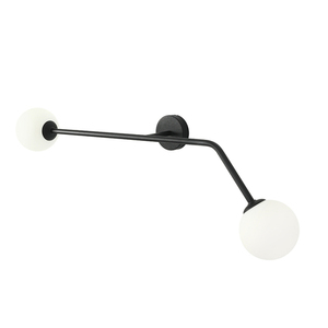 Fali lámpa Aldex Pure Black vízszintes 97 cm LED E14 2x40W 1064D1 small 6