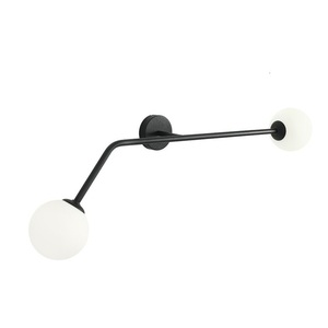Fali lámpa Aldex Pure Black vízszintes 97 cm LED E14 2x40W 1064D1 small 0