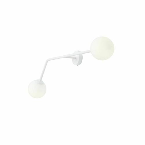Jelölje be Aldex Fali lámpa Pure White vízszintes 2xE14 LED 97 cm 1064D