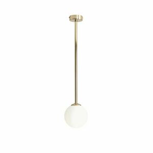 Plafon Aldex Pinne közepes arany üveg E14 14cm 1080PL_G30_M