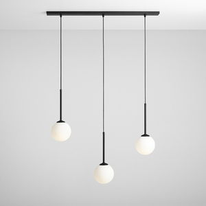 Aldex Bosso 3 fekete függőlámpa, 3 × E14, 80 cm, 1087E1 small 8