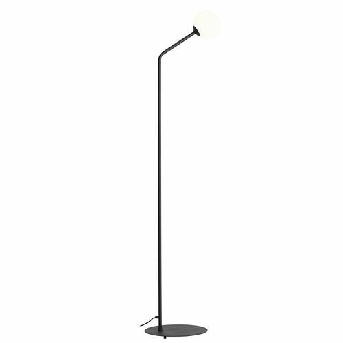 Jelölje be Aldex állólámpa Pure Black 164 cm fém/üveg E14 1064A1