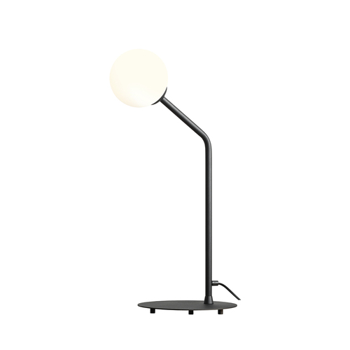 Jelölje be Asztali lámpa Aldex Pure Black fém üveg E14 62 cm SKU 1064B1