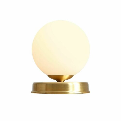 Jelölje be Asztali lámpa Aldex Ball sárgaréz S 14 cm E14 SKU 1076B40_S