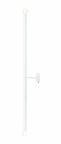 Jelölje be Fali lámpa Aldex Tubo 2 fehér fém LED E14 100cm 1072D_L