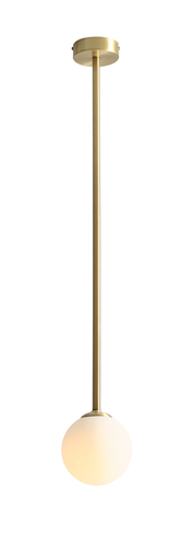 Jelölje be Plafon Aldex Pinne hosszú sárgaréz 14 cm E14 LED