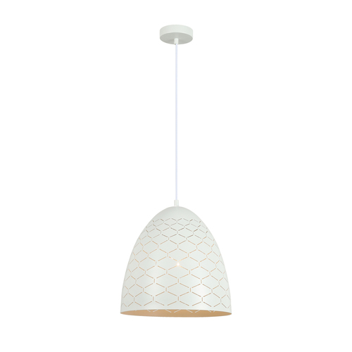 Jelölje be Italux Leilani fehér LED E27 függőlámpa 30 cm PND-43445-1L-WH