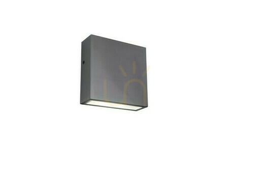 Jelölje be Kültéri fali lámpa Lutec GEMINI XF LED 9,2W rozsdamentes acél ezüst 5104004001
