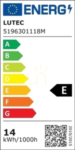 Kültéri fali lámpa Lutec FELE LED 14W antracit alumínium 5196301118 small 4