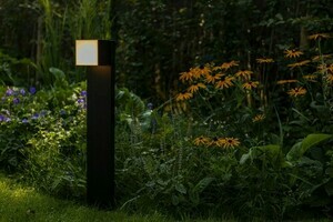 Kültéri állólámpa Lutec CUBA fekete alumínium LED 12W 75 cm 7193802012 small 1