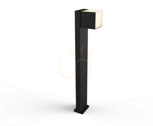 Jelölje be Kültéri állólámpa Lutec CUBA fekete alumínium LED 12W 75 cm 7193802012