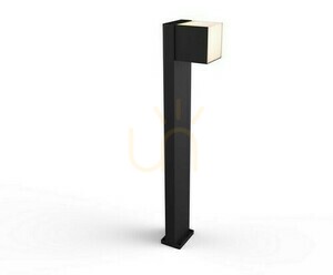 Kültéri állólámpa Lutec CUBA fekete alumínium LED 12W 75 cm 7193802012 small 0