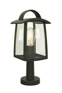 Kültéri állólámpa Lutec Kelsey 7273604012 fekete alumínium 40 cm small 0