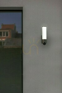 Kültéri fali lámpa Lutec Elara LED 17,5 W ezüst 5267106001 small 1