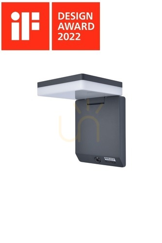 Jelölje be Kültéri fali lámpa Lutec MOZE fekete LED 8W 800 lm 6943101012