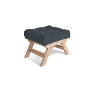 Puff WoodMan Allegro bükkfa grafit WUA-00491 small 0