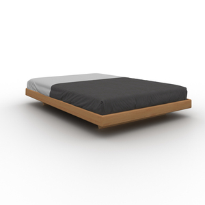 Ágy 140x200 WoodMan CARRE tömör bükkfa karamell WUA-01470 small 1