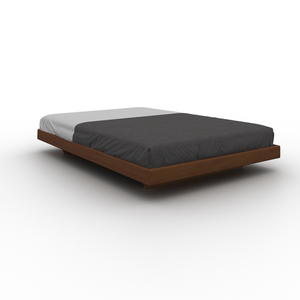 WoodMan CARRE ágy 180x200, tömör bükkfa, dió, SKU WUA-01479 small 0