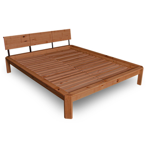 WoodMan LOFT franciaágy 180 × 200 cm, karamell bükk WUA-01256 small 1