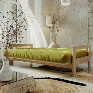 WoodMan Mexico zöld bükkfa kanapéágy WUA-00623 small 2