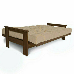 WoodMan MEXICO bézs kanapéágy diófa lábakkal WUA-00637 small 1