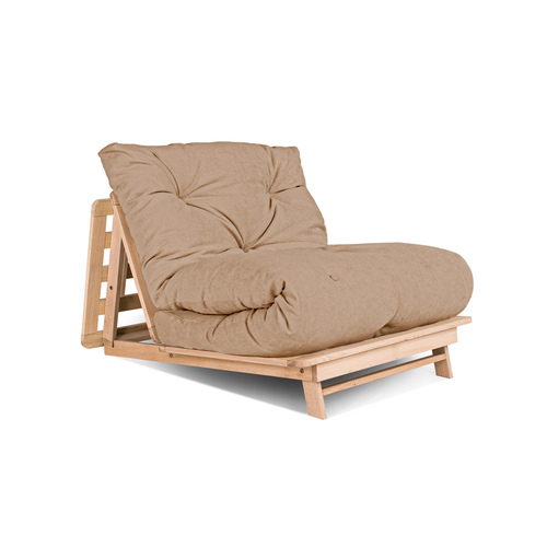 Jelölje be Futon kanapé WoodMan Layti 90 bükkfa, természetes-bézs, SKU WUA-00887