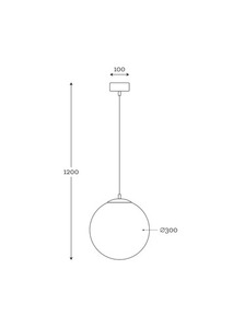 Modern üveg függőlámpa Muna 1 db sárga rozsdamentes acélból készült szett small 1