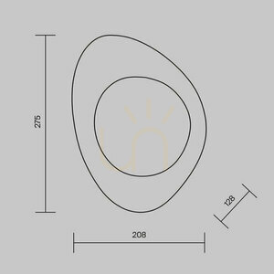 Fali lámpa MABELL MOD306WL-01CH Maytoni MABELL MOD306WL-01CH Maytoni small 5
