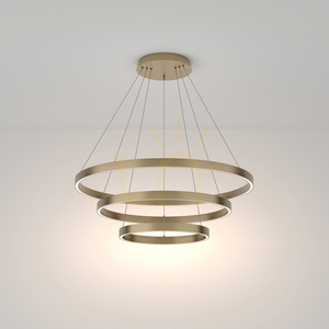 RIM függesztett lámpa 3 gyűrű Ø80 cm 115W 4000K sárgaréz MOD058PL-L100BS4K Maytoni small 4