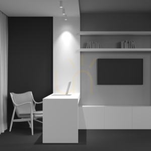 Plafond FOCUS S C052CL-01W Maytoni small 5