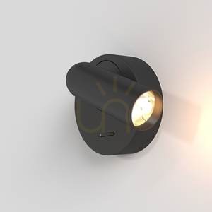 Fekete LED fali lámpa Maytoni MIRAX C038WL-L3B3K, 3,2 W, 3032 K small 5