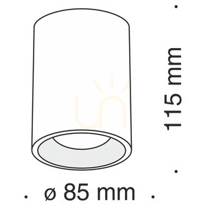 Plafond SLIM C012CL-01B Maytoni small 4