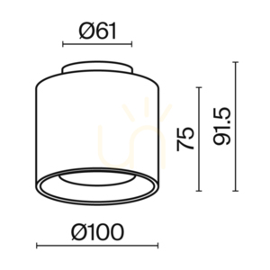 PLANET Plafond C009CW-L12W Maytoni small 9