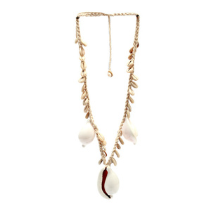 The Big White Cowrie Shell nyaklánc 0 The Big White Cowrie Shell nyaklánc small 0