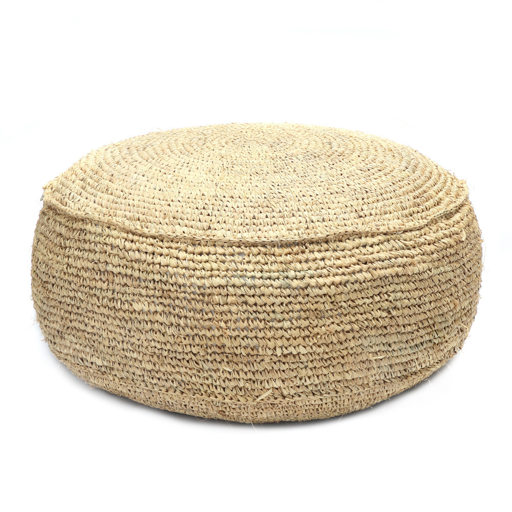 Jelölje be Raffia Flores puff - natúr Raffia Flores puff - natúr