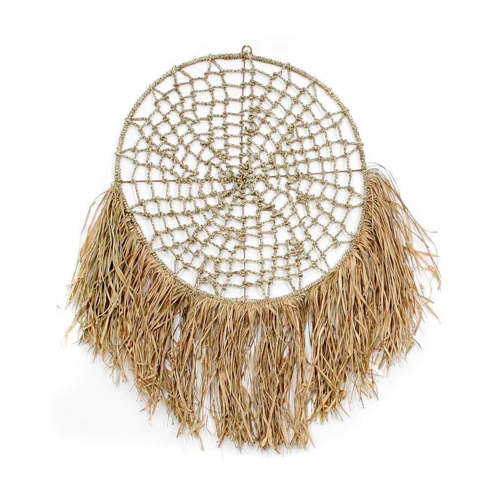 Jelölje be Raffia álomfogó - Természetes Raffia álomfogó - Természetes
