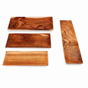Teak gyökér sushi tányér - S small 2